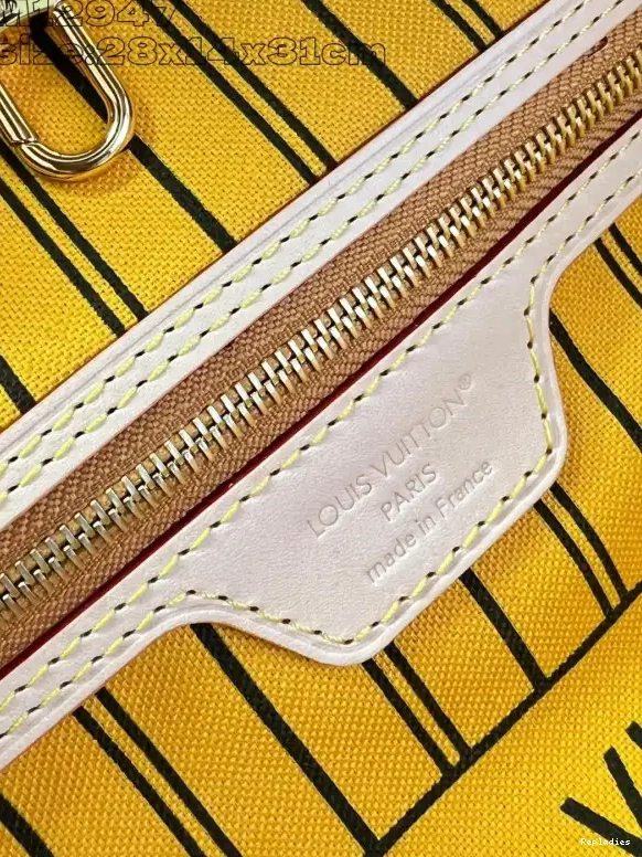 Cheap Louis Vuitton MM-31*28*14cm Bandoulière Out Neverfull Inside 0702